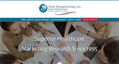 Desktop Screenshot of olsonresearchpa.com